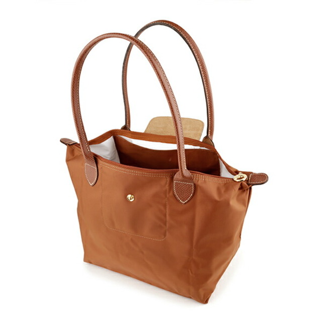 新品 ロンシャン LONGCHAMP トートバッグ ル プリアージュ ショルダーバッグ Mサイズ コニャック