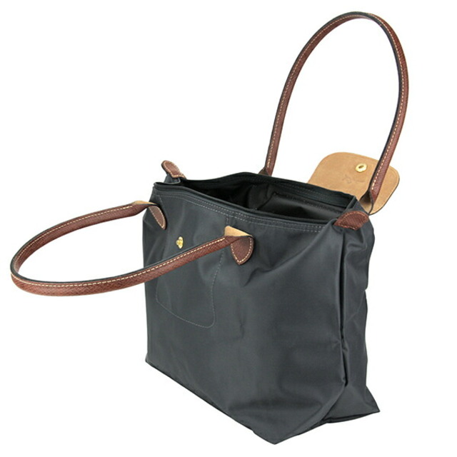 新品 ロンシャン LONGCHAMP トートバッグ ル プリアージュ ショルダーバッグ Mサイズ グレー ガンメタル 新品 ロンシャン LONGCHAMP トートバッグ ル プリアージュ ショルダーバッグ Mサイズ グレー ガンメタル