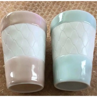 新品未使用  陶器タンブラーコップ(グラス/カップ)