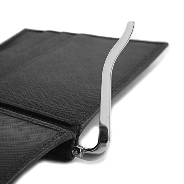 PRADA - 新品 プラダ PRADA マネークリップ サフィアーノ PRADA - 新品 プラダ PRADA マネークリップ サフィアーノ
