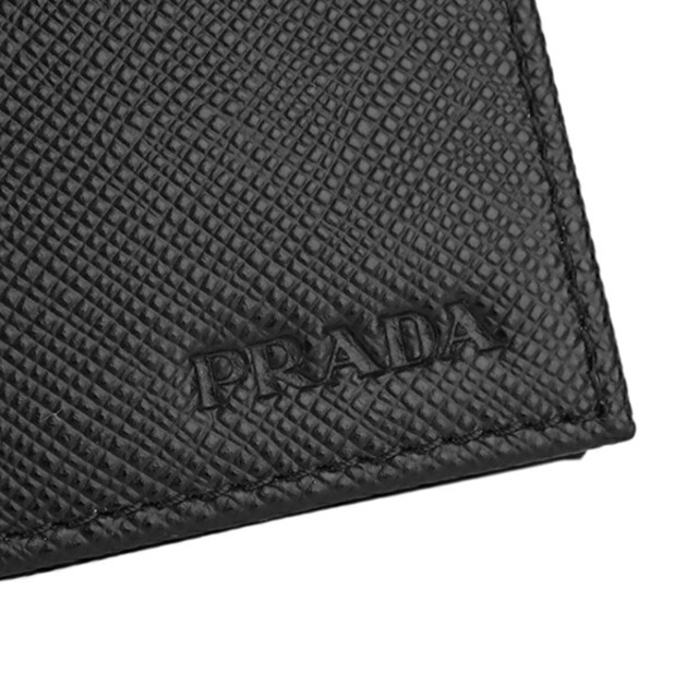 PRADA(プラダ)の新品 プラダ PRADA マネークリップ サフィアーノ ネロ メンズのファッション小物(マネークリップ)の商品写真