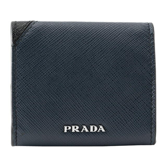 PRADA(プラダ)の新品 プラダ PRADA コインケース サフィアーノ ロボット ネイビー メンズのファッション小物(コインケース/小銭入れ)の商品写真