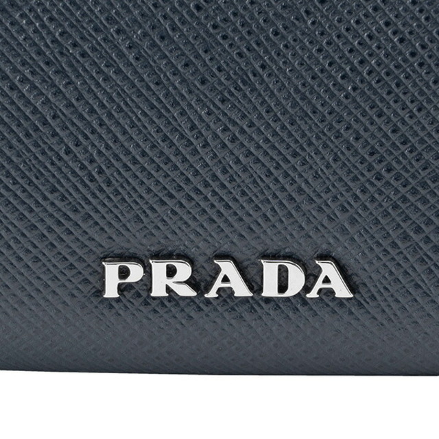 PRADA(プラダ)の新品 プラダ PRADA コインケース サフィアーノ ロボット ネイビー メンズのファッション小物(コインケース/小銭入れ)の商品写真