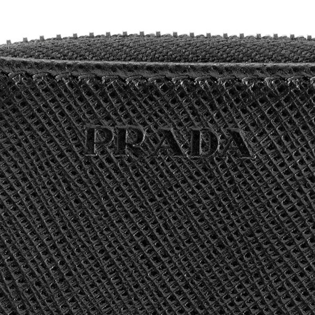 PRADA(プラダ)の新品 プラダ PRADA コインケース サフィアーノ ブラック 黒 メンズのファッション小物(コインケース/小銭入れ)の商品写真