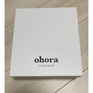 オホーラ(ohora)のohora オホーラ　ノベルティ　ポーチ(ネイル用品)