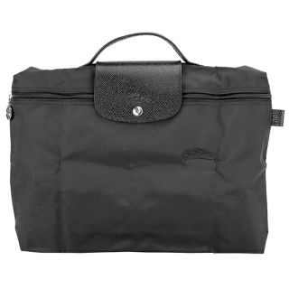 ロンシャン(LONGCHAMP)の新品 ロンシャン LONGCHAMP ブリーフケース ル プリアージュ グリーン ノワール(ハンドバッグ)