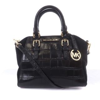 マイケルコース(Michael Kors)のマイケルコース ハンドバッグ ショルダー 2WAY クロコダイル型押し レザー(ハンドバッグ)