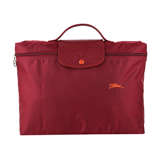 新品 ロンシャン LONGCHAMP ブリーフケース ル・プリアージュ クラブ ガーネットレッド