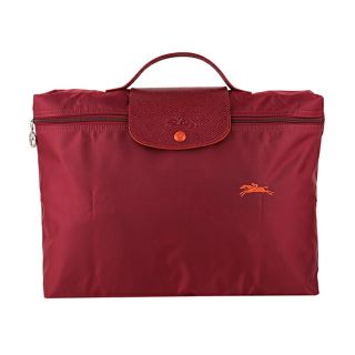 ロンシャン(LONGCHAMP)の新品 ロンシャン LONGCHAMP ブリーフケース ル・プリアージュ クラブ ガーネットレッド(ハンドバッグ)