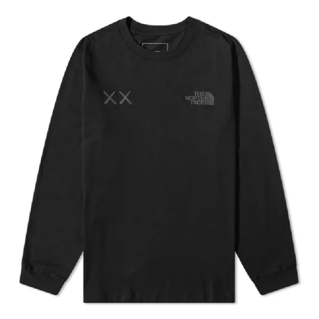 新品未使用 Lサイズ The North Face × KAWS L/S Tee 即納！最大半額