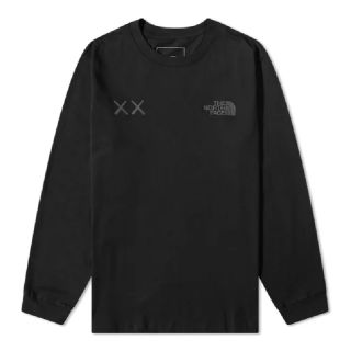 ザノースフェイス(THE NORTH FACE)の新品未使用 Lサイズ The North Face × KAWS L/S Tee(Tシャツ/カットソー(七分/長袖))