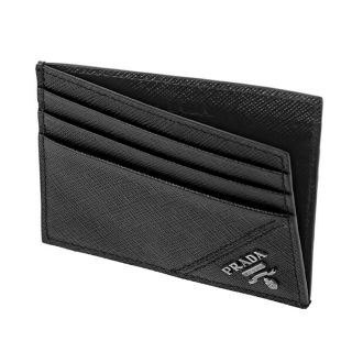 PRADA - 新品 プラダ PRADA カードケース サフィアーノ メタル ネロの