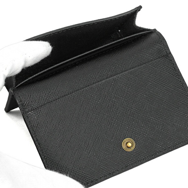 PRADA - 新品 プラダ PRADA カードケース サフィアーノ メタル