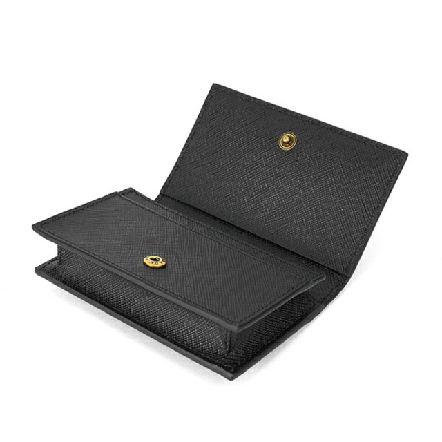 PRADA - 新品 プラダ PRADA カードケース サフィアーノ メタル