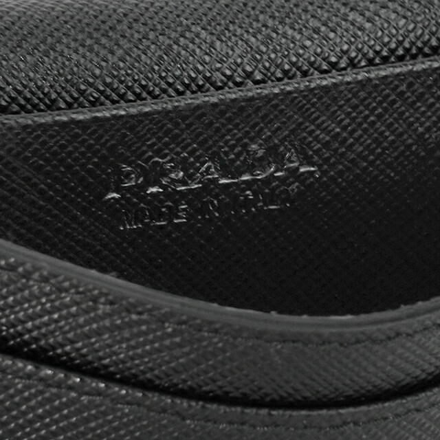 PRADA - 新品 プラダ PRADA カードケース サフィアーノ メタル