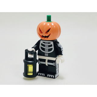 レゴ(Lego)の【新品未使用】レゴ　ミニフィグ　ハロウィン　ランタン　スケルトン　ガイコツ　骸骨(知育玩具)