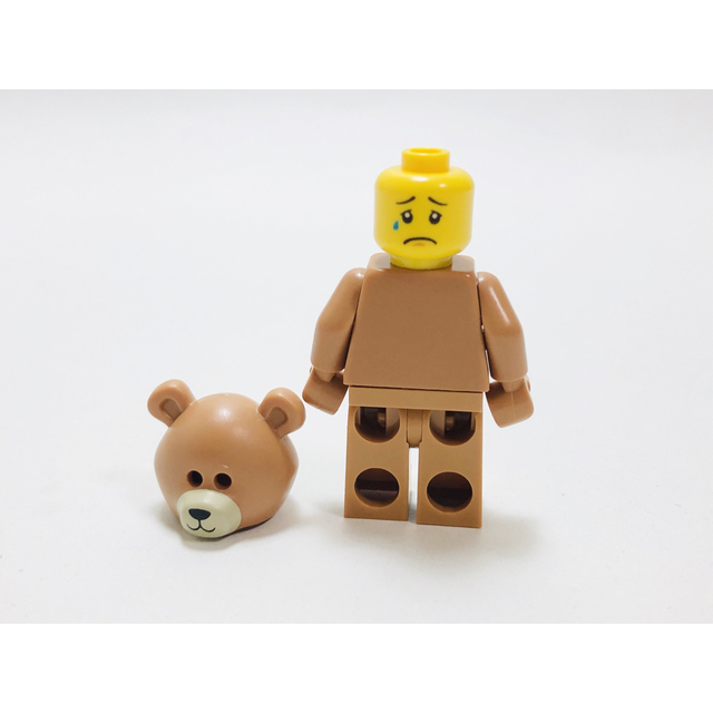 Lego(レゴ)の【新品未使用】レゴ　LEGO ミニフィグ　クマ　熊　着ぐるみ キッズ/ベビー/マタニティのおもちゃ(知育玩具)の商品写真