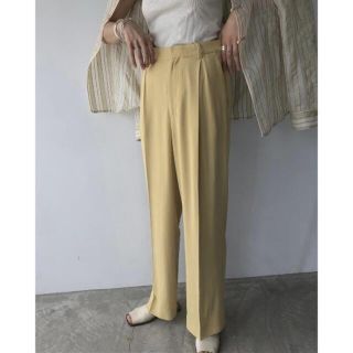 トゥデイフル(TODAYFUL)のTODAYFUL Georgette Rough Trousers(カジュアルパンツ)