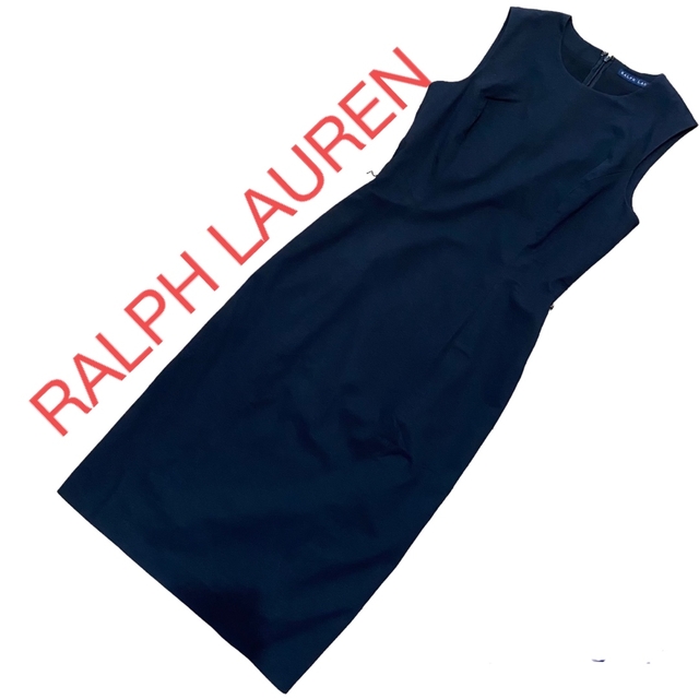 Ralph Lauren(ラルフローレン)のRALPH LAUREN ラルフローレン ワンピース ジャンパースカート レディースのワンピース(ひざ丈ワンピース)の商品写真