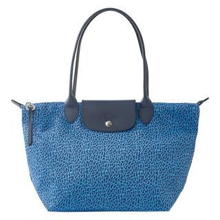 ロンシャン(LONGCHAMP)の新品 ロンシャン LONGCHAMP トートバッグ ル プリアージュ コレクション PANTHER ショルダーバッグ Mサイズ ブルー(トートバッグ)