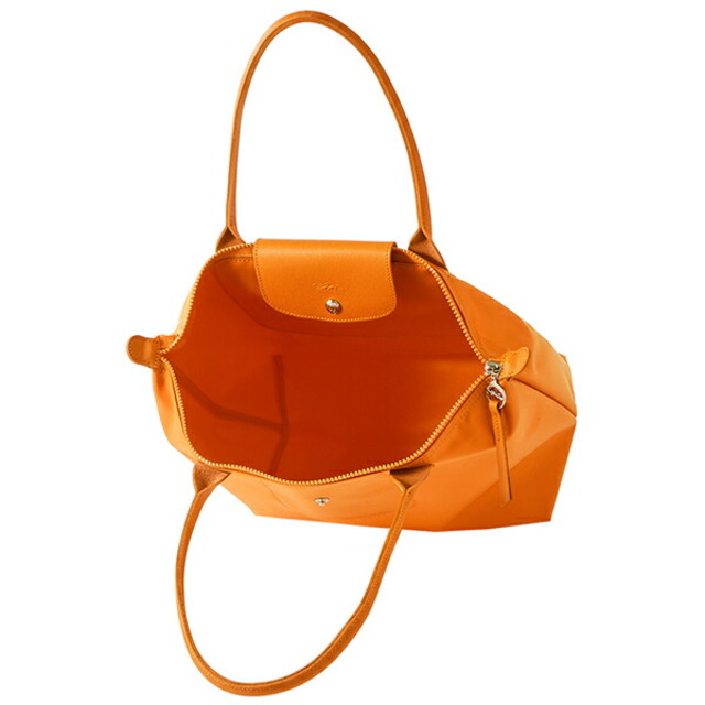 LONGCHAMP(ロンシャン)の新品 ロンシャン LONGCHAMP トートバッグ ル プリアージュ ネオ ショルダーバッグ Mサイズ オランジュ レディースのバッグ(トートバッグ)の商品写真