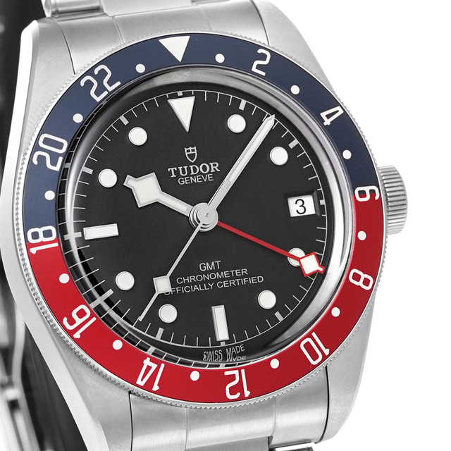 Tudor(チュードル)のブラックベイ GMT Ref.M79830RB-0001 中古品 メンズ 腕時計 メンズの時計(腕時計(アナログ))の商品写真