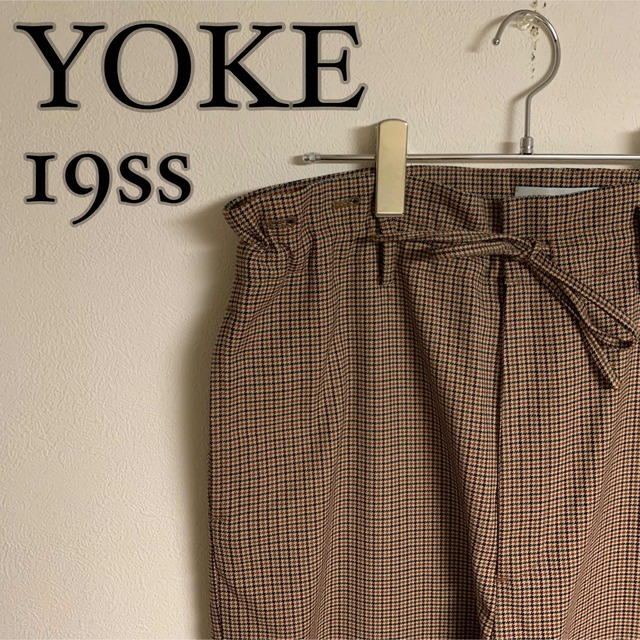 【美品】YOKE ヨーク 19ss WIDE PAJAMA PANTS