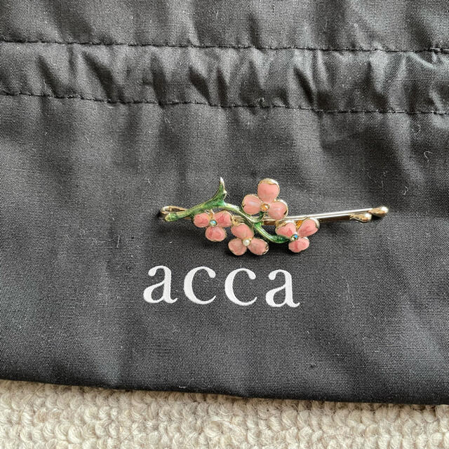 acca ヘアピン　お花