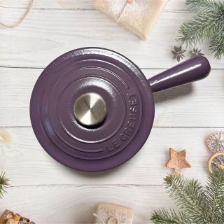 ルクルーゼ(LE CREUSET)の♡ルクルーゼ　ソースパン　16cm アメジスト 片手鍋　パープル　ホーロー  (調理道具/製菓道具)