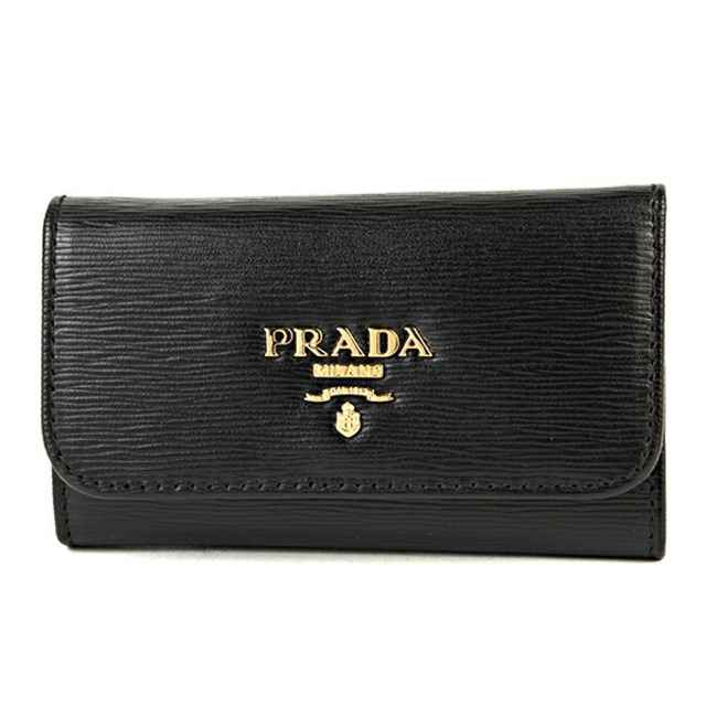 新品 プラダ PRADA キーケース ヴィッテロ ムーヴ ネロ