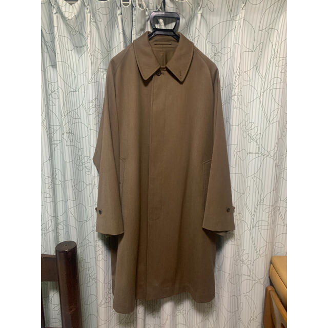 anatomica シングルラグランコート  brown 46