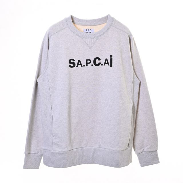 A.P.C. A.P.C × SACAI  スウェット トレーナー