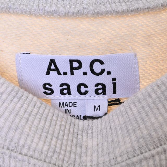 A.P.C - A.P.C. A.P.C × SACAI スウェット トレーナーの通販 by