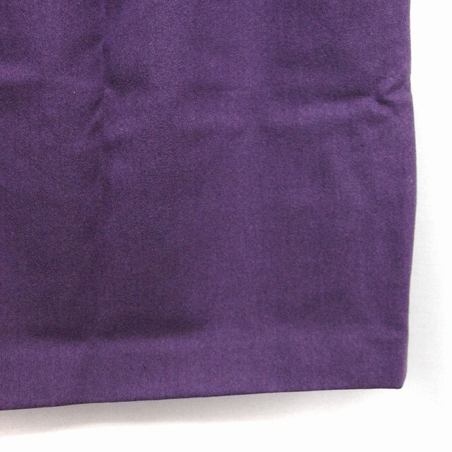 IENA(イエナ)のイエナ IENA 台形スカート ミニ 無地 ウール 38 パープル 紫 /FT レディースのスカート(ミニスカート)の商品写真