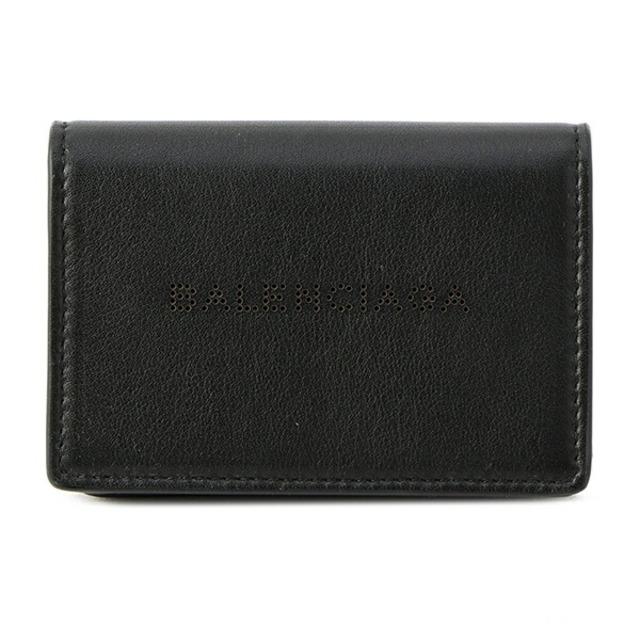 新品 バレンシアガ BALENCIAGA カードケース ネイビー ノワール