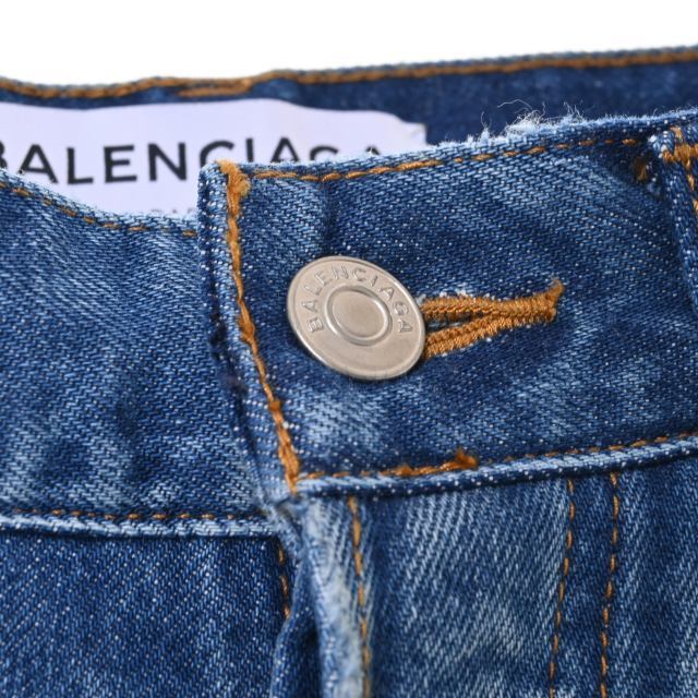 Balenciaga(バレンシアガ)のBALENCIAGA コットン ストレート パンツ レディースのパンツ(デニム/ジーンズ)の商品写真