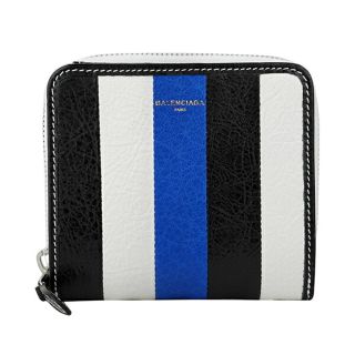 バレンシアガ(Balenciaga)の新品 バレンシアガ BALENCIAGA 2つ折り財布 バザール ブルー/ブラン/ノワール(財布)