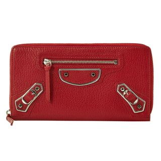 バレンシアガ(BALENCIAGA)の新品 バレンシアガ BALENCIAGA 長財布 クラシック ルージュグロゼイユ(財布)