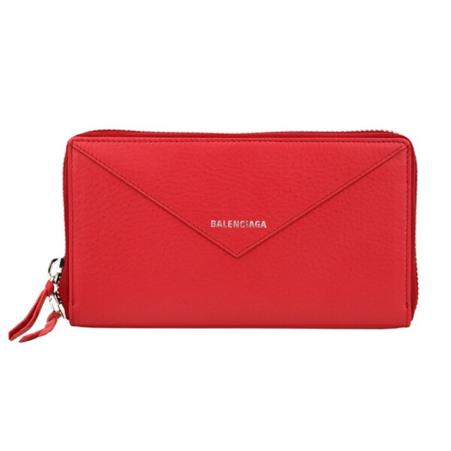 国産】 新品 - Balenciaga バレンシアガ ルージュ パピエ 長財布