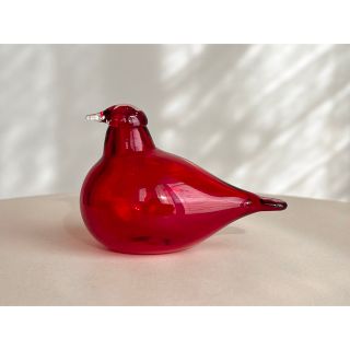 イッタラ(iittala)のリトルターン レッド オイバ・トイッカ バード イッタラ 2(置物)