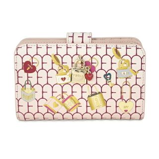 フルラ(Furla)の新品 フルラ FURLA 2つ折り財布 ラブリー M COMPACT WALLET ピンク系 マルチ(財布)