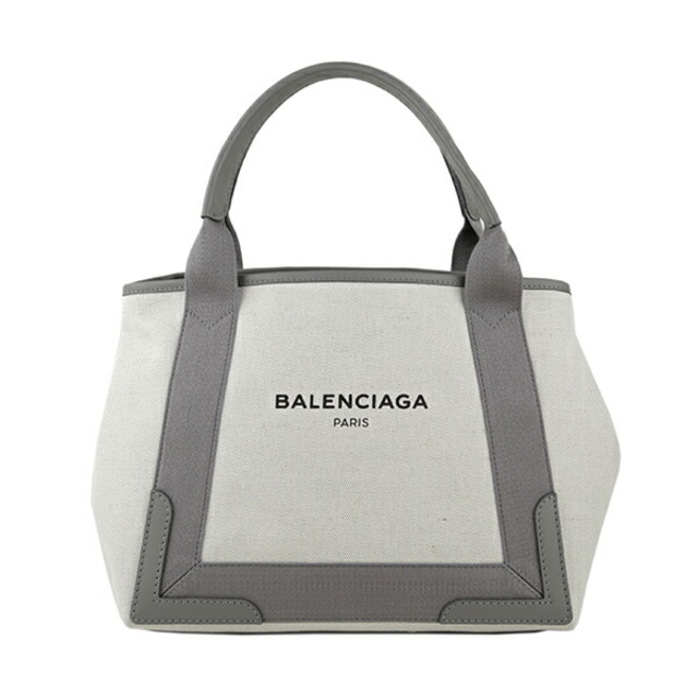 新品 バレンシアガ BALENCIAGA トートバッグ ネイビーカバ ナチュール/グリトープ