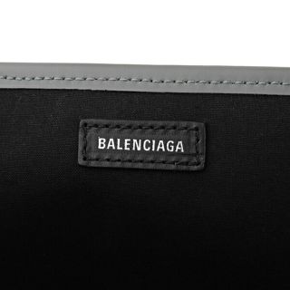 新品 バレンシアガ BALENCIAGA トートバッグ ネイビーカバ ナチュール/グリーアシェ