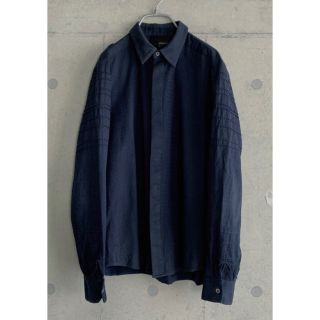 スリーワンフィリップリム(3.1 Phillip Lim)のフィリップ リム 3.1 Phillip Lim 長袖シャツ　ネイビー(シャツ)