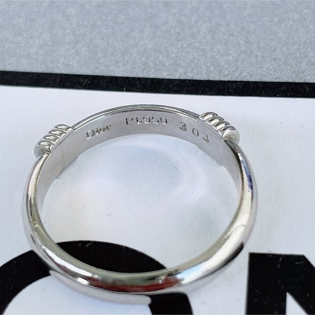 Dior pt950 バンドウィズ 2ワイヤー リング 最終価格! Dior pt950 バンドウィズ 2ワイヤー リング 最終価格!