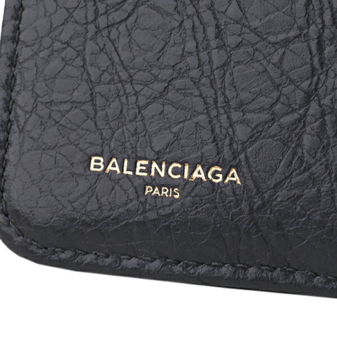 新品 バレンシアガ BALENCIAGA 2つ折り財布 クラシック グリフォシル