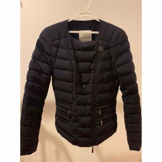 MONCLER - モンクレール ノーカラー レディース ダウンジャケットの