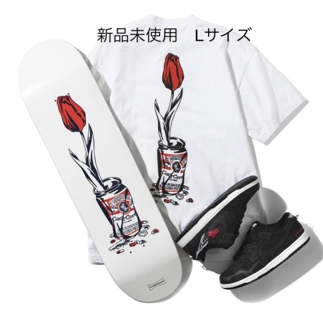 GDC(ジーディーシー)のwasted youth flower can tee L メンズのトップス(Tシャツ/カットソー(半袖/袖なし))の商品写真