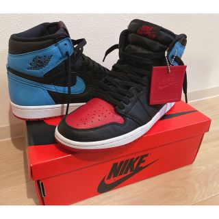 ナイキ(NIKE)の【激レア】Air Jordan1 High OG UNC to Chicago(スニーカー)