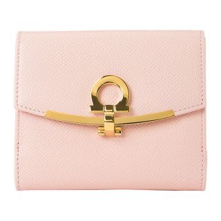 フェラガモ(FERRAGAMO)の新品 フェラガモ FERRAGAMO 2つ折り財布 スモールウォレット ローズニールンド(財布)